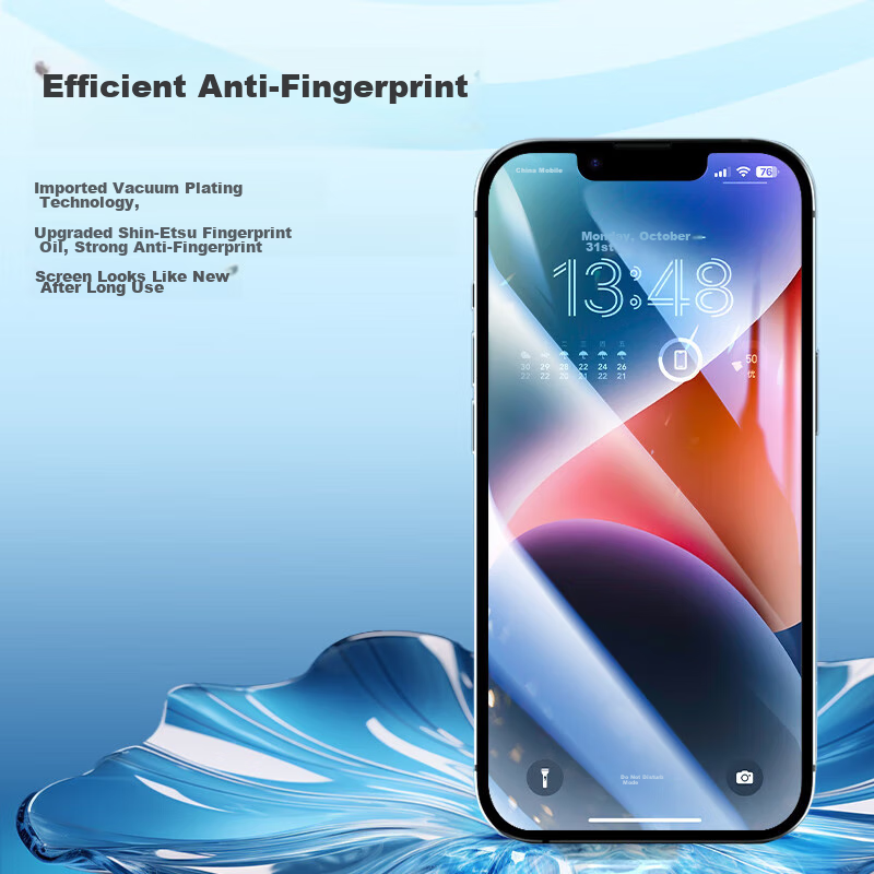 Langke [2 Pieces] Privacy Screen Protector for IPhone 12/12 Pro, Anti-Glare Temp...