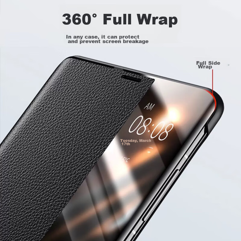 Genuine Product, Suitable for Huawei Mate60 Phone Case, Mate60 Flip Smart High-D...