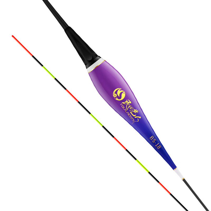 Folk Artisans' Bite-Sensitive, Color-Changing, Luminous Float for Night Fishing,...