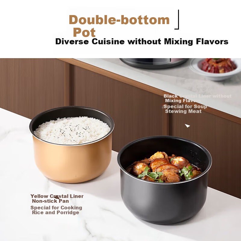 Midea 6L Smart Home Electric Pressure Cooker with Large Capacity, Reservation Ti...