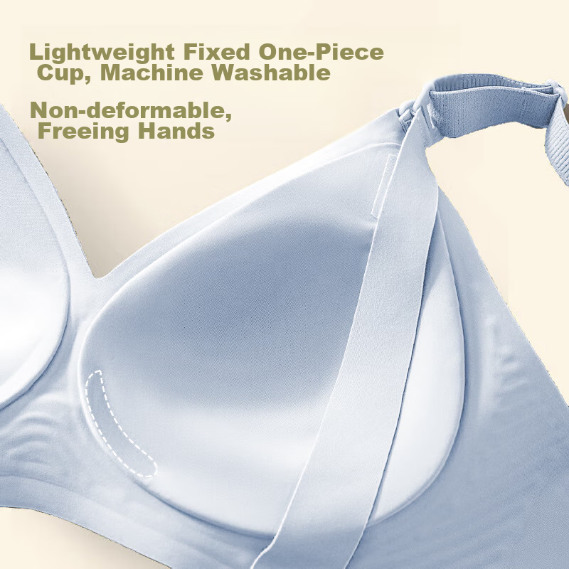 Maoren Maternity Bra for Women, 5A Antibacterial Nursing Bra, Postpartum Breastf...