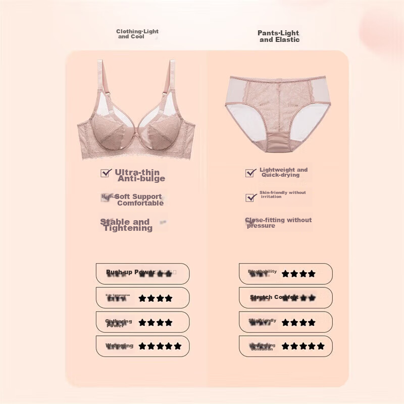 Ordifen Bra, Minimizing for Large Breasts, Full Coverage, Ultra-Thin Style, Bra...