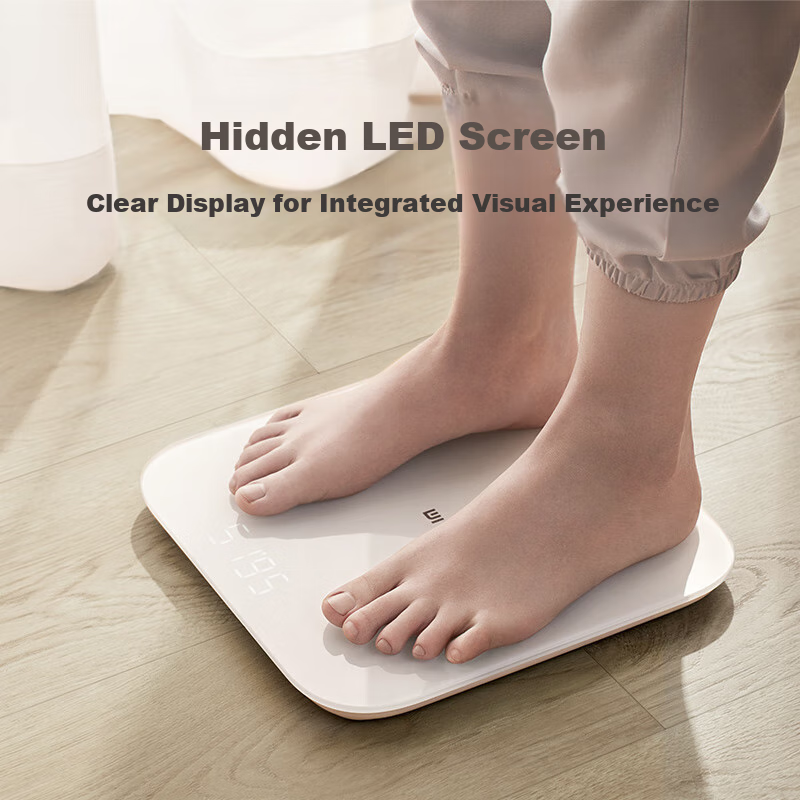 Mijia (MIJIA) Xiaomi Smart Body Scale S200, White, Dual-Interface Home Health Sc...