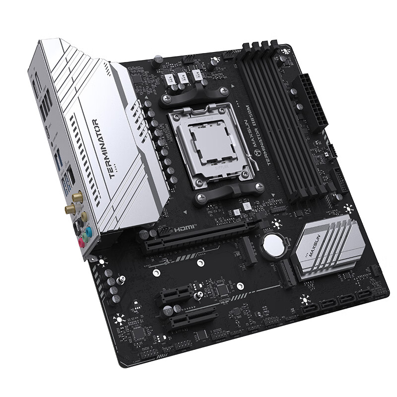 MAXSUN (MAXSUN) MS-Terminator B850M WIFI Motherboard B650M Upgrade Edition CPU 7...