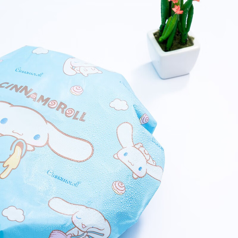 MINISO Sanrio Waterproof Cartoon Shower Cap, Waterproof Bathing Cap, Oil-Bathing...