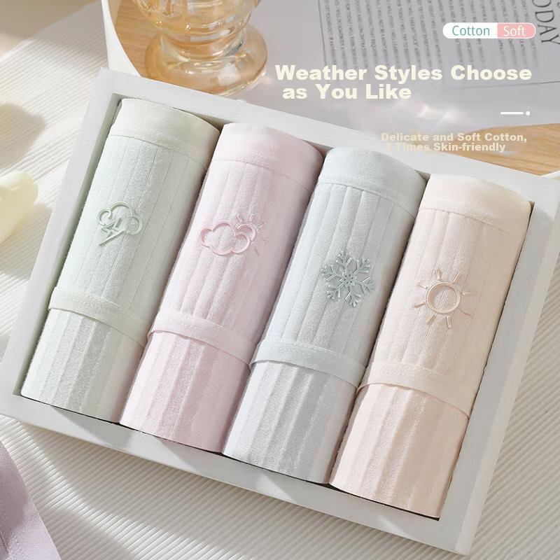 Mianshisan Women's Underwear [Xinjiang Cotton Antibacterial Crotch], Young Women...