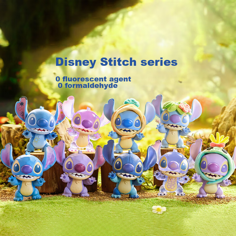 MINISO Disney Stitch Transformable Cool Blind Box Figurine, Desktop Decoration T...