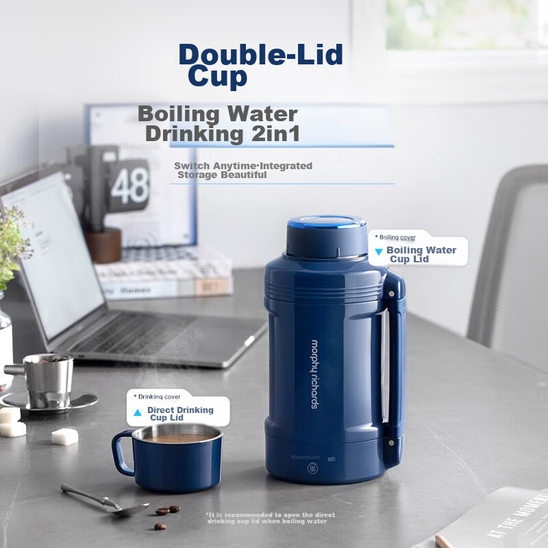 Morphyrichards Electric Kettle, Portable Water Boiler, Home And Travel Use, 1L L...