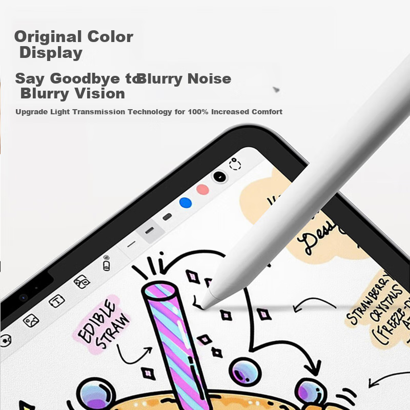 MoFaWu Paper Film for iPad 9th Generation, iPad 8th Generation, Magnetic Detacha...