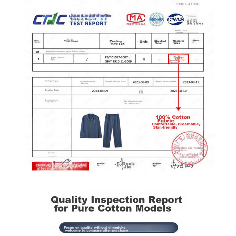 Mianshisan Men's Pajamas, Spring And Autumn Style, Long Sleeves And Pants, Large...