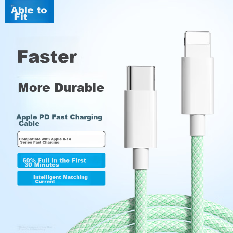 Can Fit Apple Data Cable PD30W Charging Cable for Apple Phones, Compatible with...
