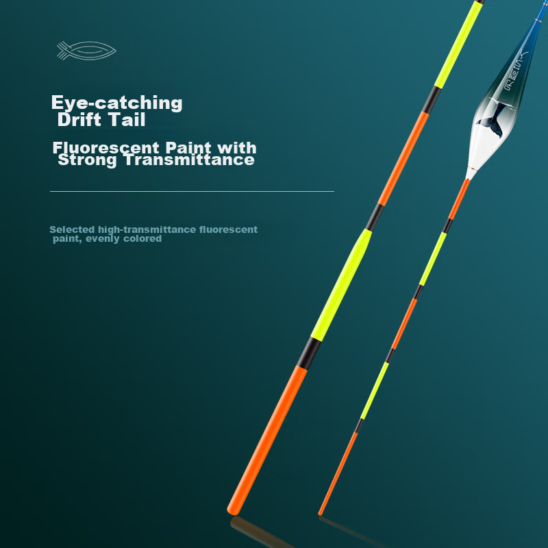 Folk Artisan Shallow Water Float, Short Float for Winter Fishing, Shallow Beach...