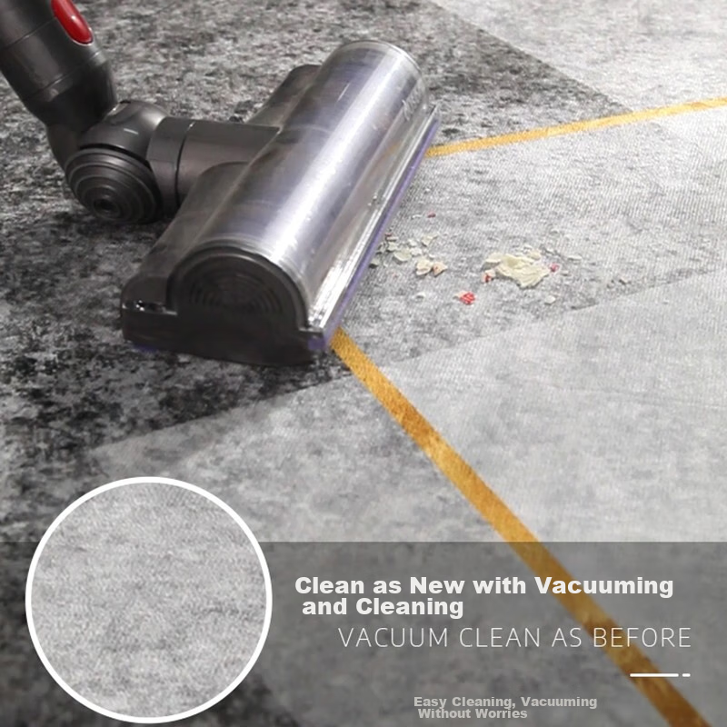 Mengtingshui Crystal Velvet Living Room Carpet, Dirt-Resistant And Non-Slip, Clo...