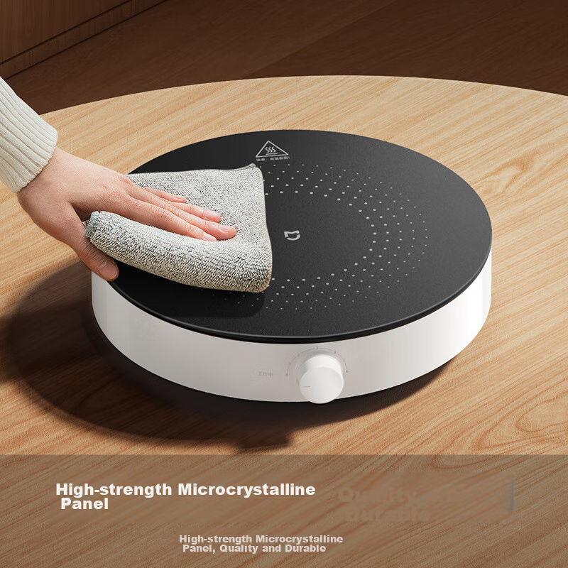 Mijia Xiaomi Induction Cooker, Round without Open Flame, Multi-Functional High-P...