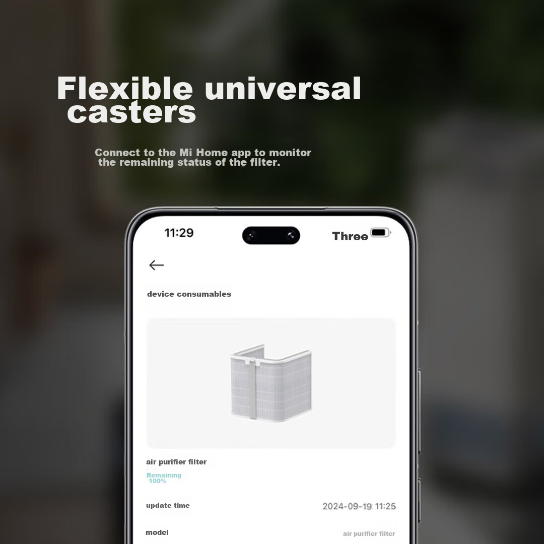 Mijia Xiaomi Air Purifier And Humidifier 3Max Air Purification Filter, Only Comp...