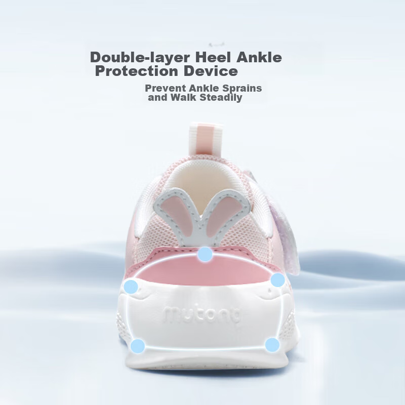 Mutong Baby Walking Shoes for Girls, Spring And Autumn Style, Cartoon Soft Sole,...