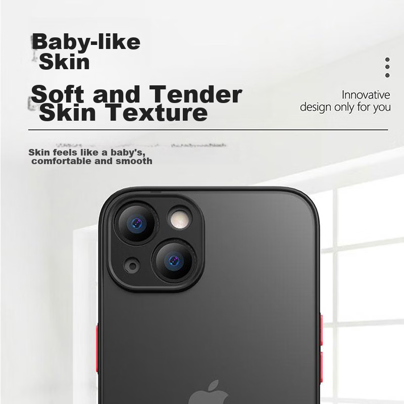 Mofa Jiang IPhone 12 Pro Max Case, Full Protection, Semi-Transparent Frosted Ult...