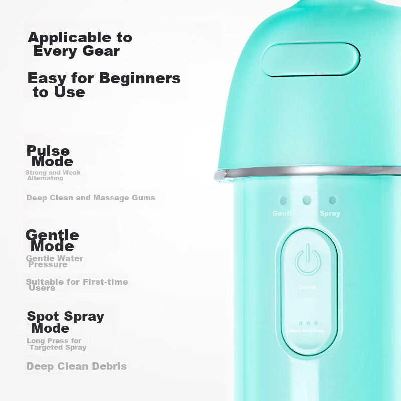 ROOMAN Water Flosser, Oral Irrigator, Dental Water Flosser, Portable Dental Clea...