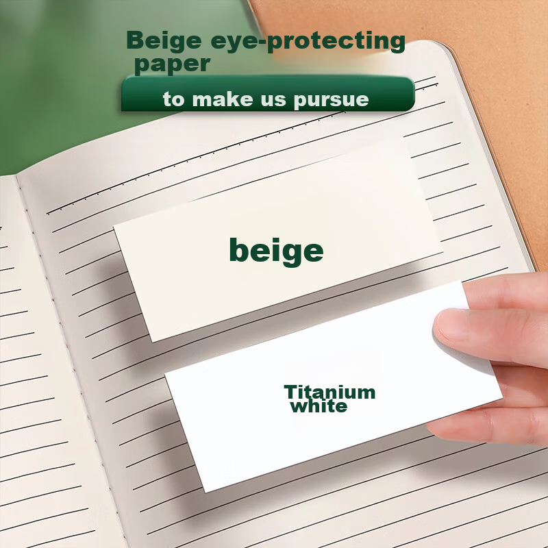 Mingyu 5-Pack A5 Notebooks with Kraft Paper Covers, Simple Thick Sewn Binding, S...