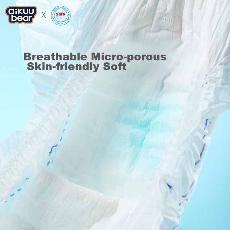 Mingdiantai Diapers, M Size, 56 Pieces [4.5-8.5kg], Baby Diapers, Ultra-Thin, Br...