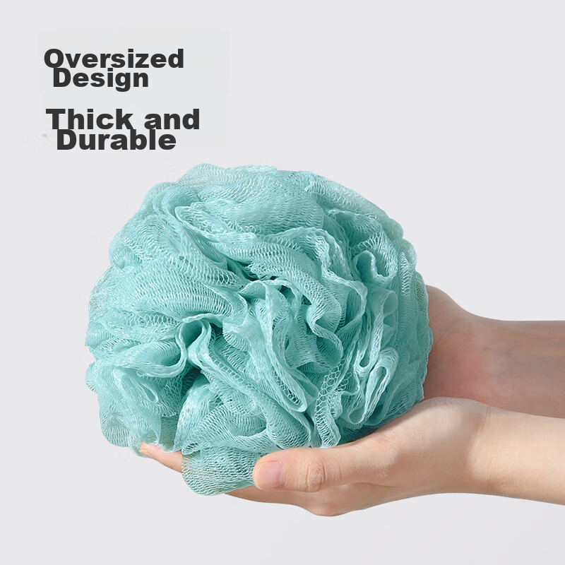 Meiliya Bath Sponge [Large Size], Bath Scrubber, Back Scrubber, Adult Bubble Too...