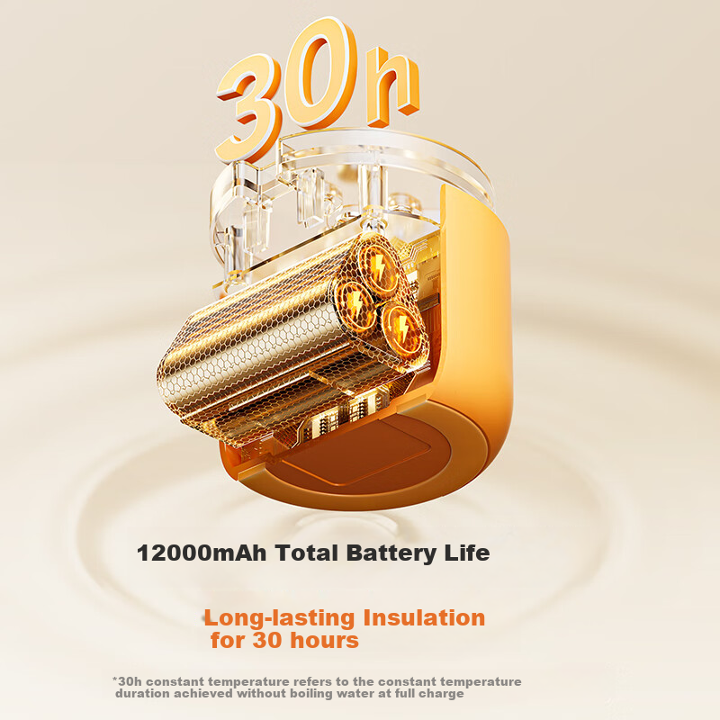 Modong Wireless Portable Constant Temperature Kettle Baby Milk Warmer Children's...