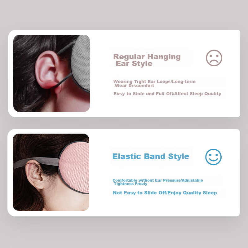 Banana Trip Eye Mask for Sleep, Universal, Skin-Friendly, Breathable, Light-Bloc...