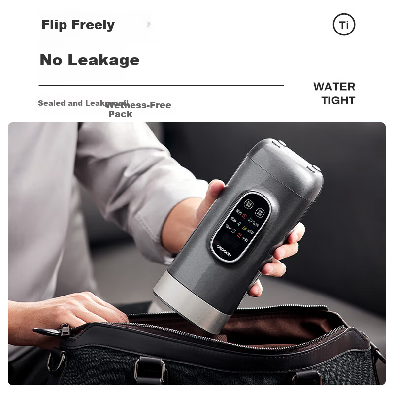 Modong Titanium Portable Electric Kettle Heating Cup Electric Heating Cup 650ml...