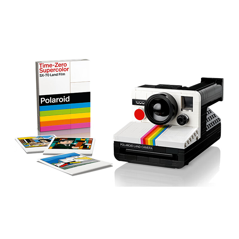 LEGO 21345 Polaroid SX-70 Instant Camera Building Blocks, Children's Toy, Birthd...