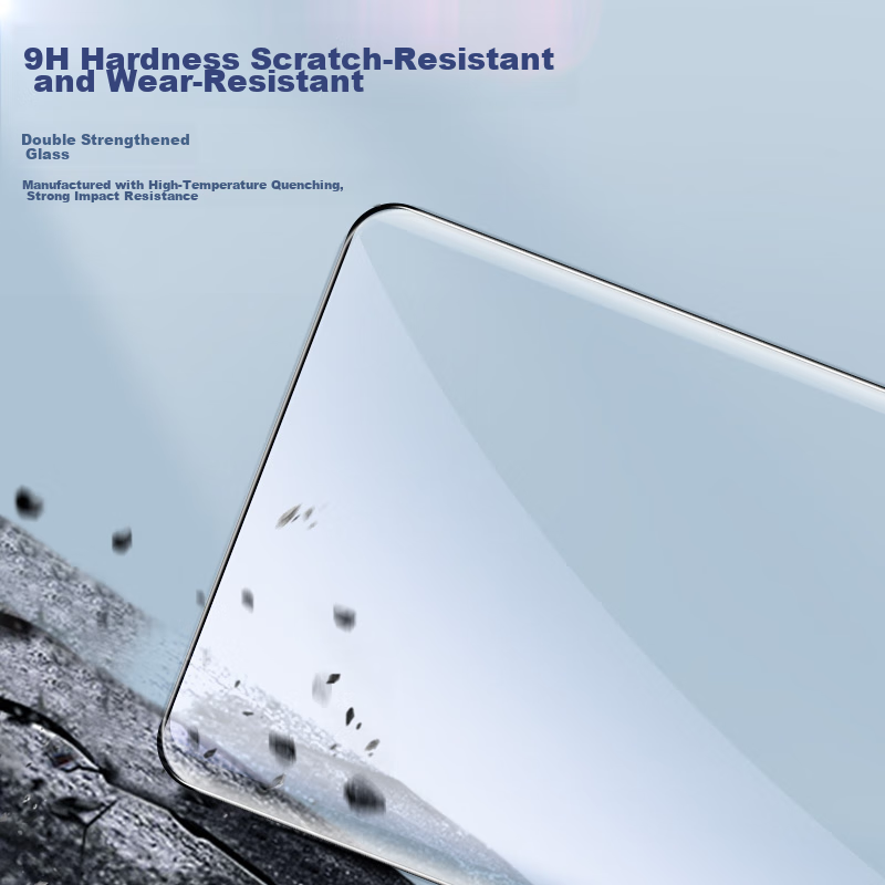 Mr. Blue Gorilla Tempered Glass Screen Protector for Huawei Mate 40 Pro/Pro+, Fu...