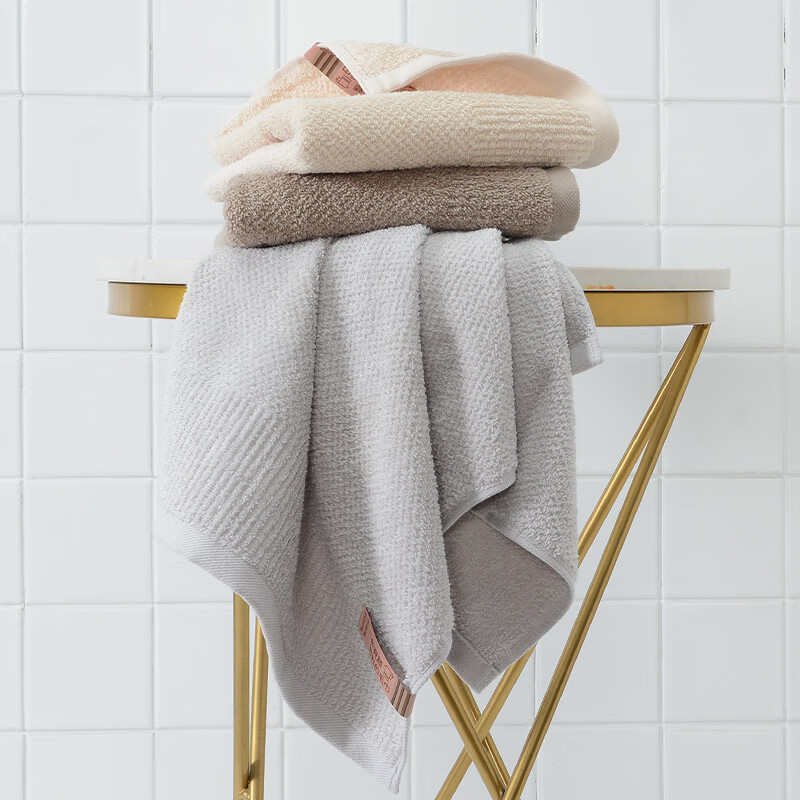 Grace Pure Cotton Towels for Men, 3-Pack, 7A Grade Antibacterial And Anti-Mite,...