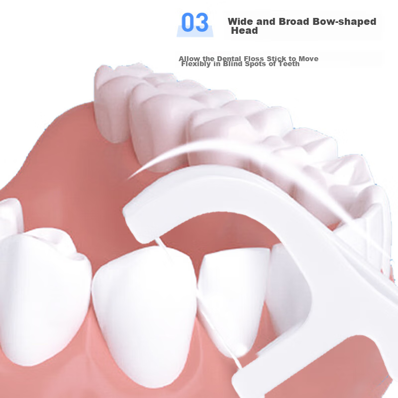 Jianyaxian JD Self-Operated Fine Smooth Deep Cleaning Dental Floss, 10 Boxes, 50...