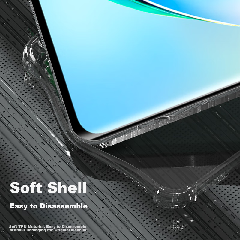 Langke, Suitable for Honor X50 Fully Transparent Phone Case, Honor X50 Protectiv...