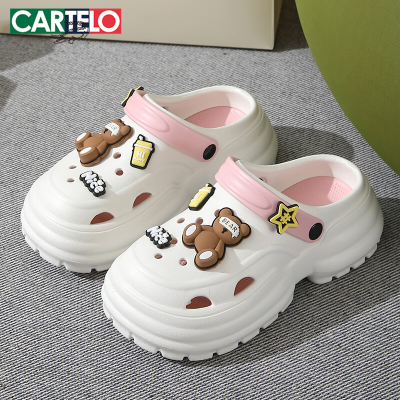 CARTELO Women's Summer Hollow Shoes Casual Beach Shoes Sandals Women's Sandals 1...