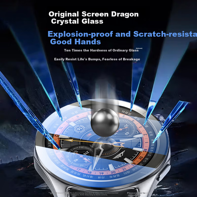 KOVOL [3-Pack] Tempered Glass Screen Protector for Xiaomi Watch S3/S4, HD Anti-S...