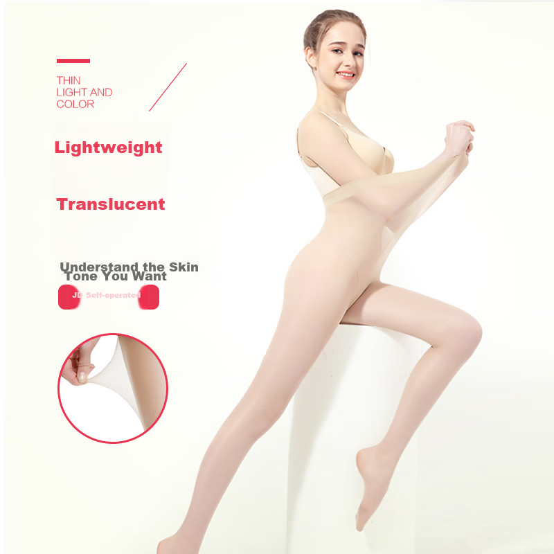 Langsha Women's Stockings, 4 Pairs, Plus Size, Thigh-High, Summer Pantyhose, Sex...