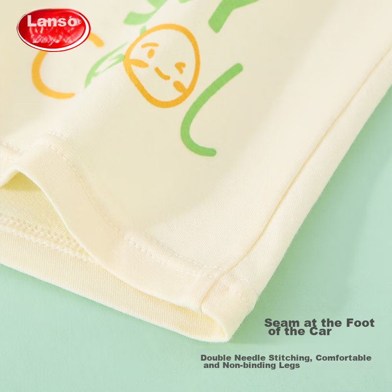 Langsha Children's Underwear, Boys' Boxer Briefs, for Older Children, Baby Pure...