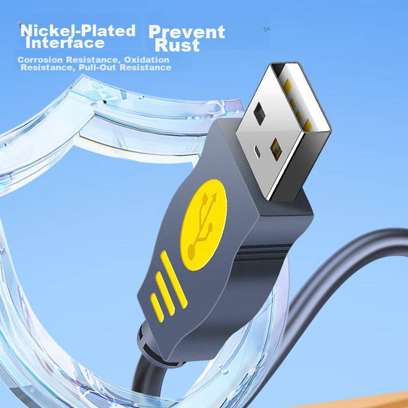 Jinghua USB2.0 High-Speed Printing Cable, Computer AM/BM Square Port to Printer...