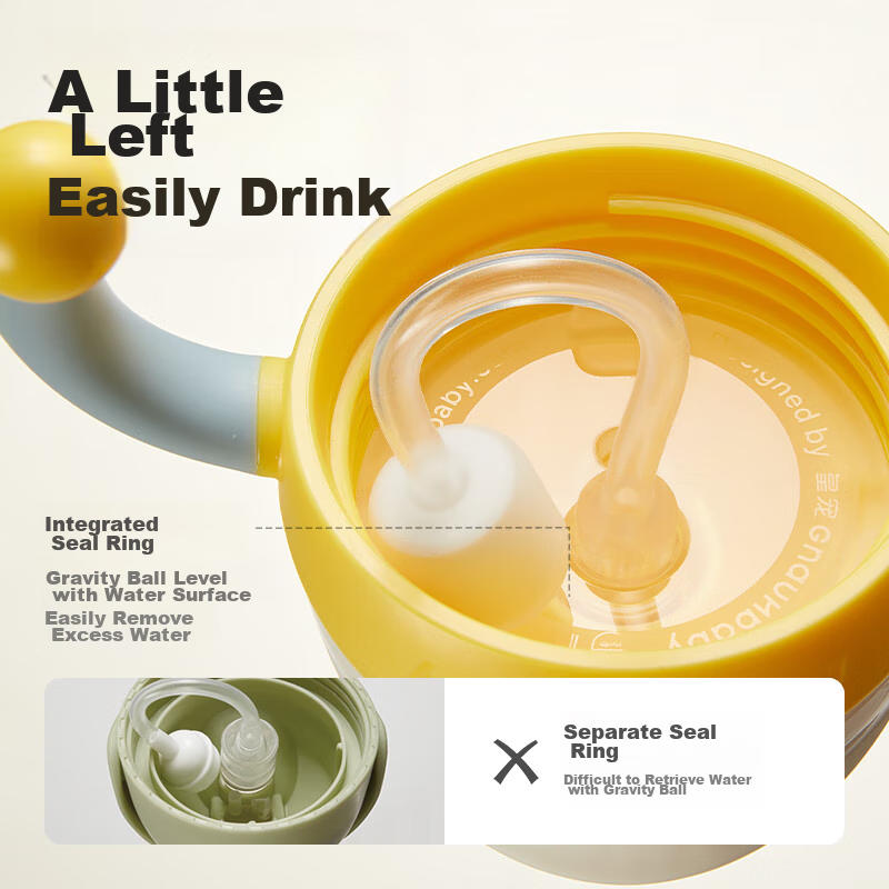 Huangchong Xingqiu Learning Cup for Children over One Year Old, Straw Cup, Kinde...