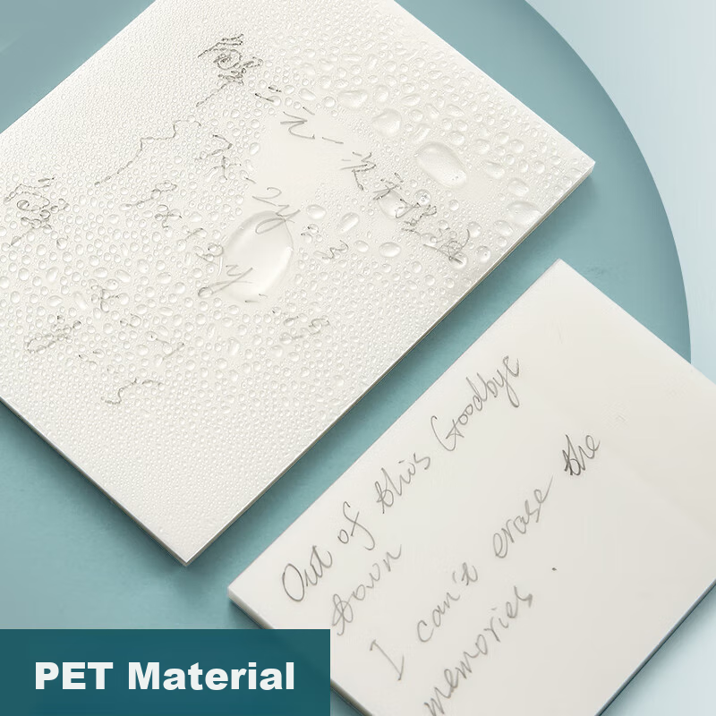 Licao Transparent Sticky Notes, Label Stickers, Reusable Memo Pads, Waterproof S...