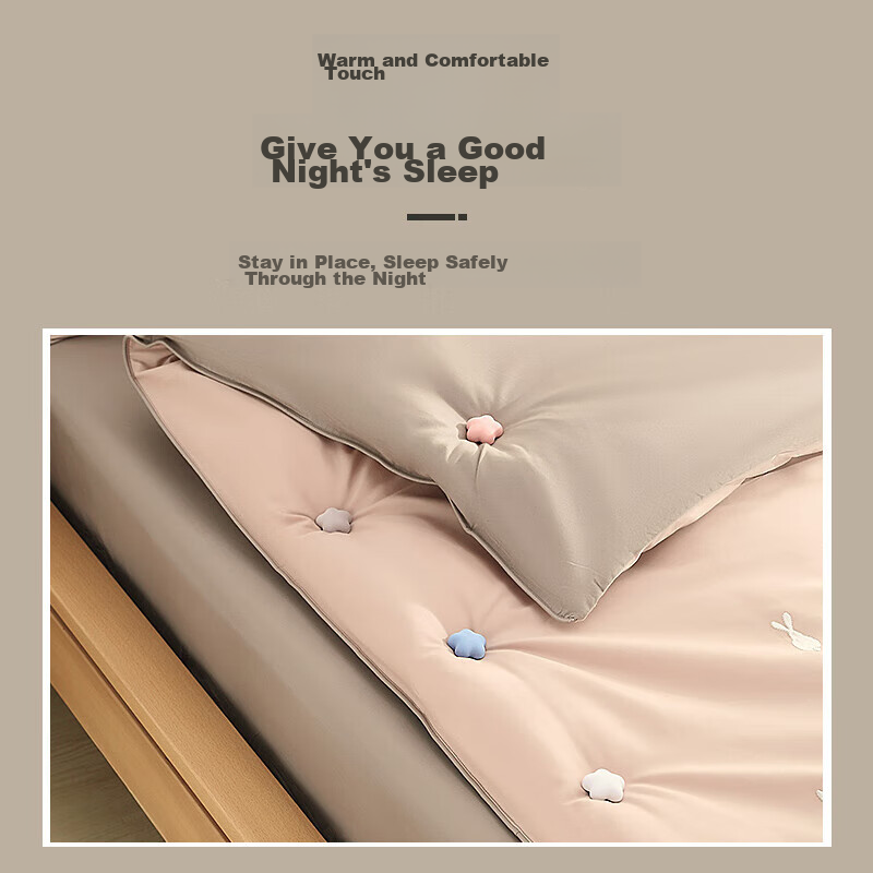 Jiebishi Bedding Corner Guards, Nail-Free Safety Corner Protectors, Anti-Slip An...