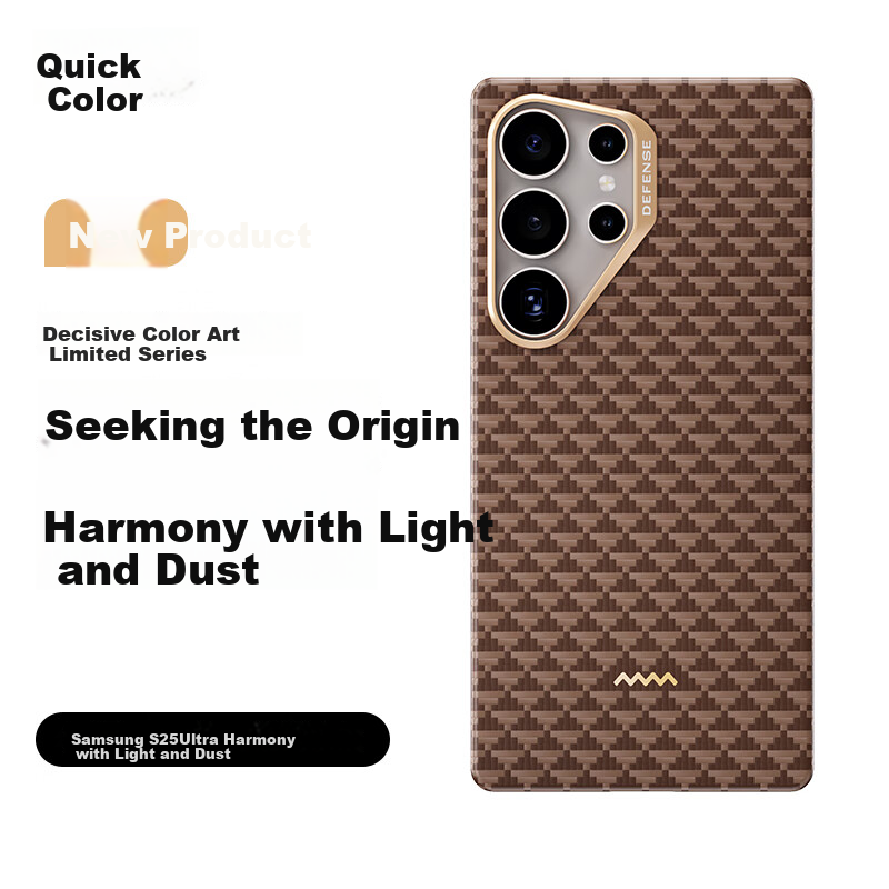 DEFENSE Kevlar Aramid Fiber Full Cover Magnetic Adsorption Galaxy S25 Protective...