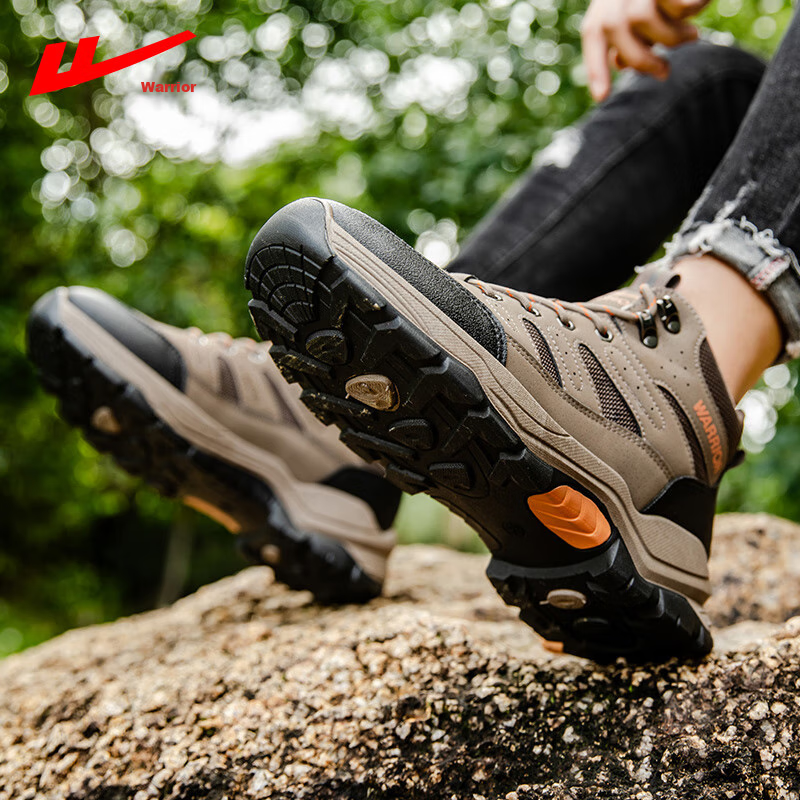 Huili Hiking Shoes for Men, Outdoor Non-Slip Wear-Resistant Sports Shoes, Comfor...