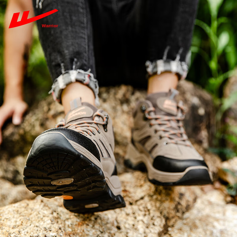 Huili Hiking Shoes for Men, Outdoor Non-Slip Wear-Resistant Sports Shoes, Comfor...