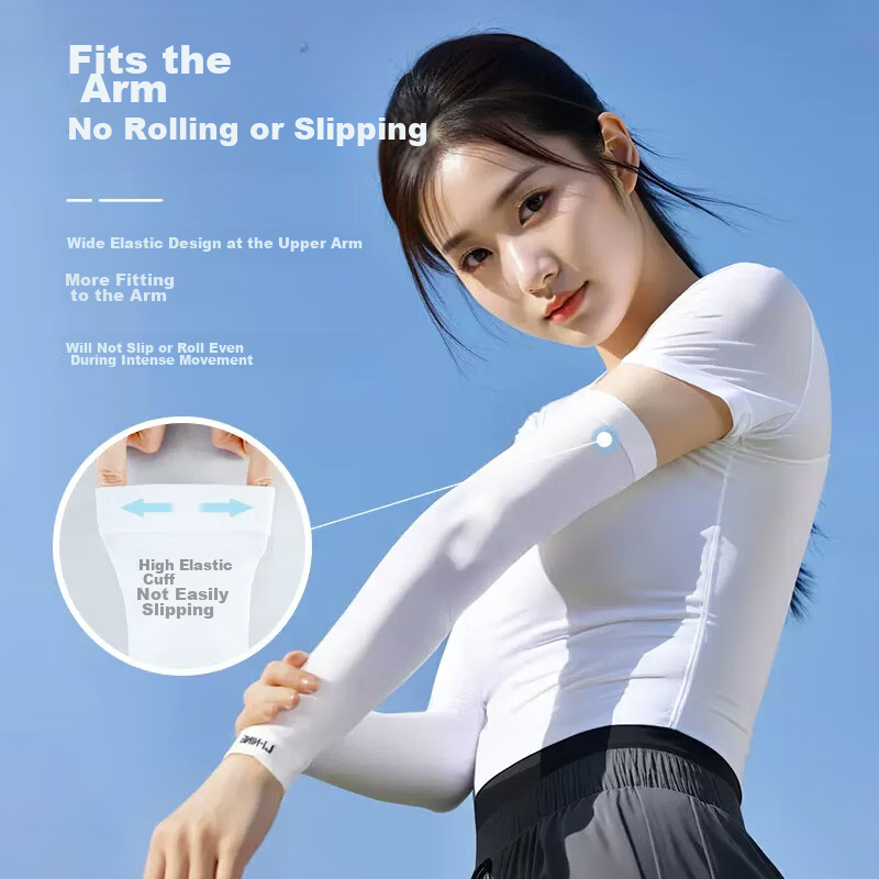 LI-NING Ice Sleeves [Set of Four], Sun Protection Arm Sleeves for Men And Women,...