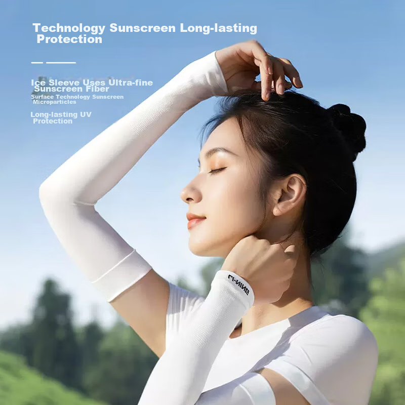 LI-NING Ice Sleeves [Set of Four], Sun Protection Arm Sleeves for Men And Women,...