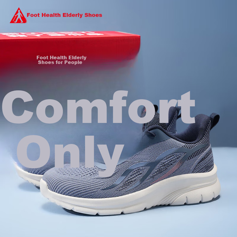 Footforce Elderly Men's Mesh Casual Shoes for Middle-aged and Elderly Men, Thin...