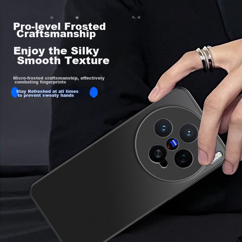 Kulefeng [Skin-Like | Anti-Fingerprint] Case for Vivo X200ro Mini, Protective Co...