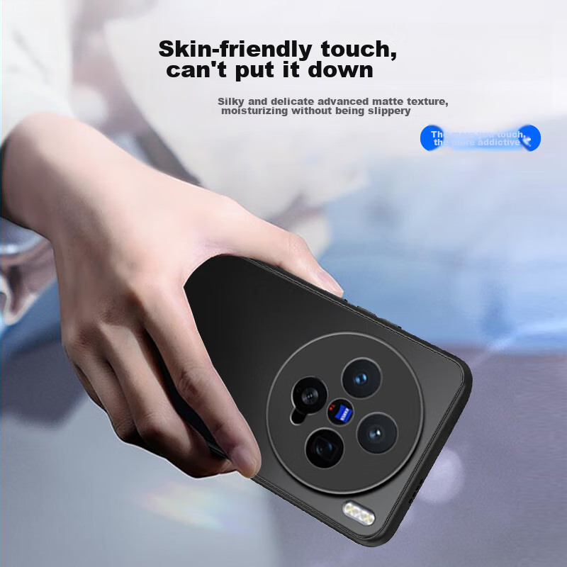 Kulefeng [Skin-Like | Anti-Fingerprint] Case for Vivo X200ro Mini, Protective Co...