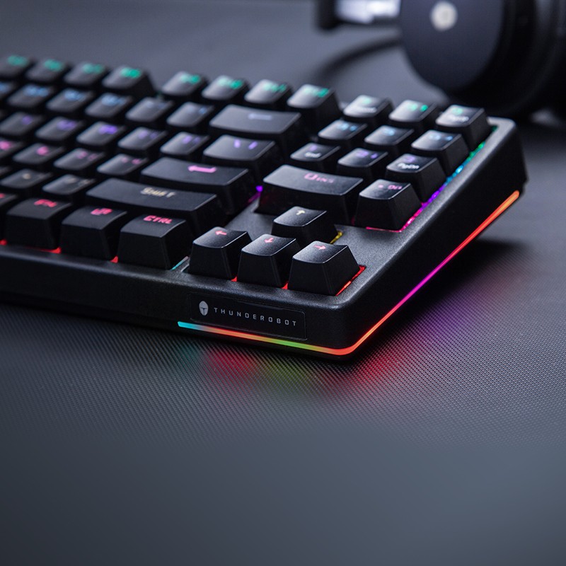 ThundeRobot Wired Gaming Mechanical Keyboard KG3089C Iridescent Edition, 89-Key...